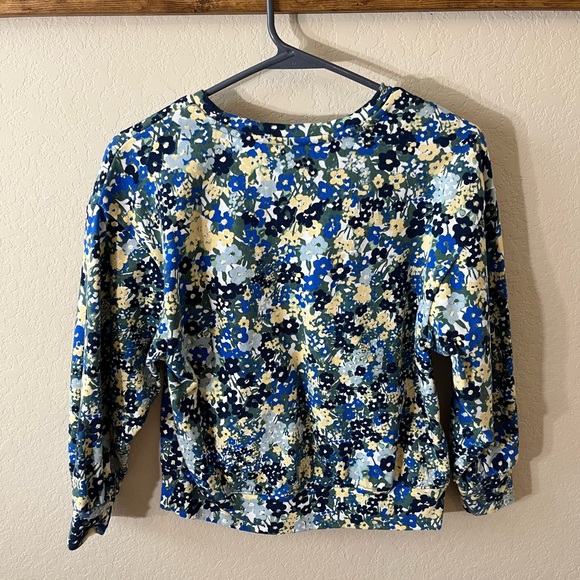 Ann Taylor Girl Floral Button Front Skirt With Matching Shirt - Picture 4 of 5